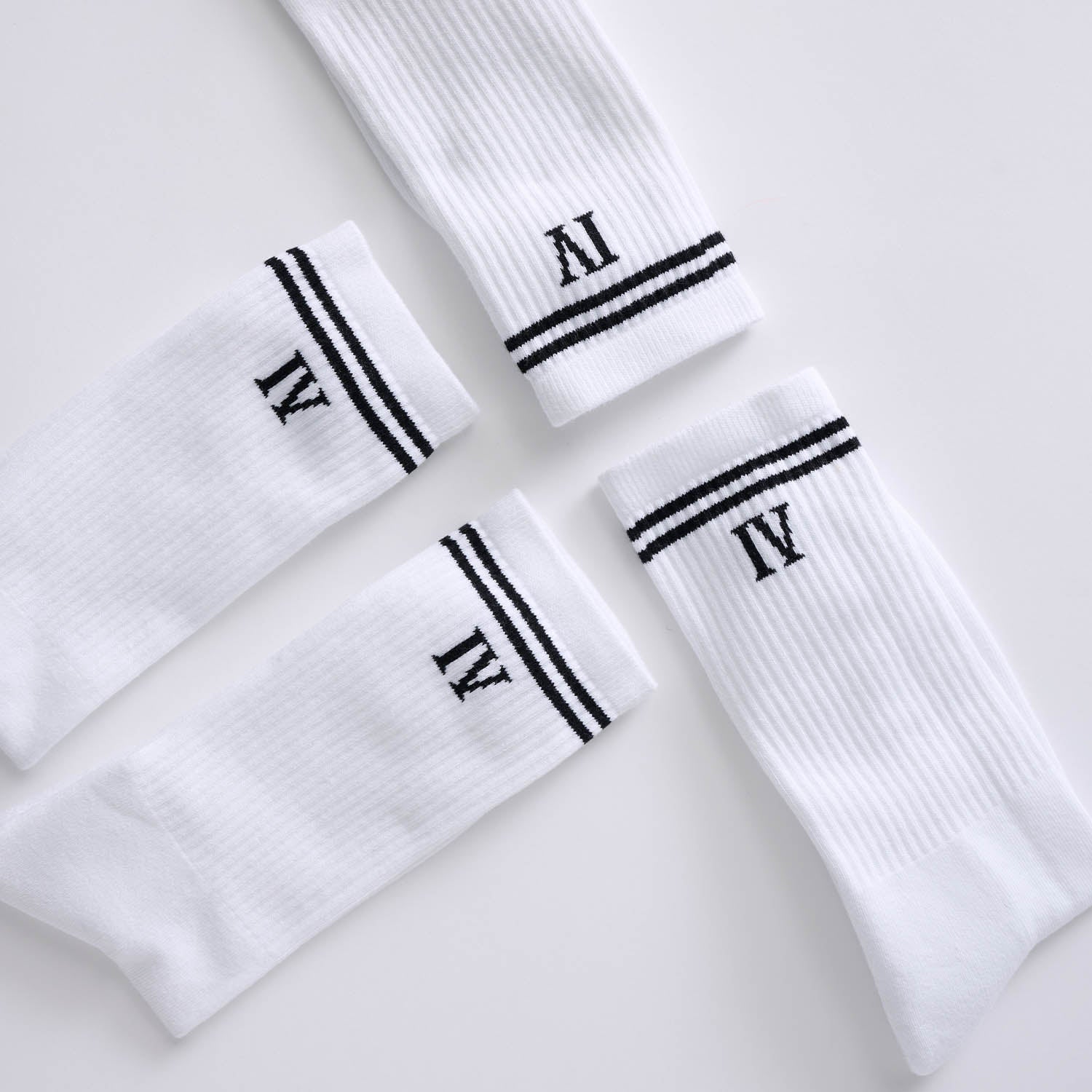 Organic Cotton Stripe Socks - IVEES Thoughtfully Crafted Sneakers